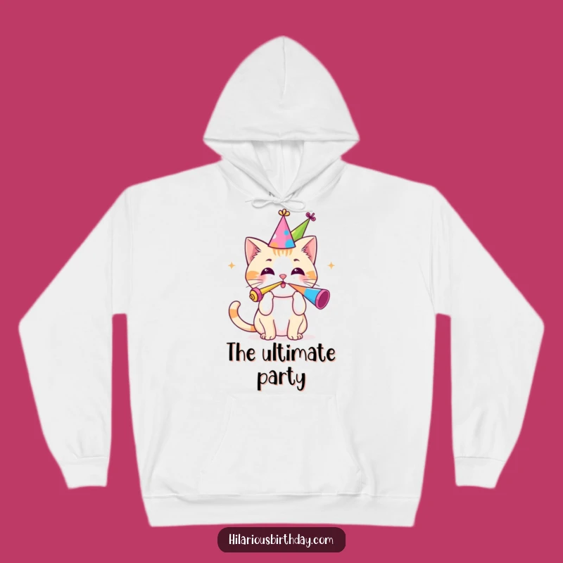 Funny Kawaii Cat Hoodie: Festive Fun!, An Awesome Funny Gift!