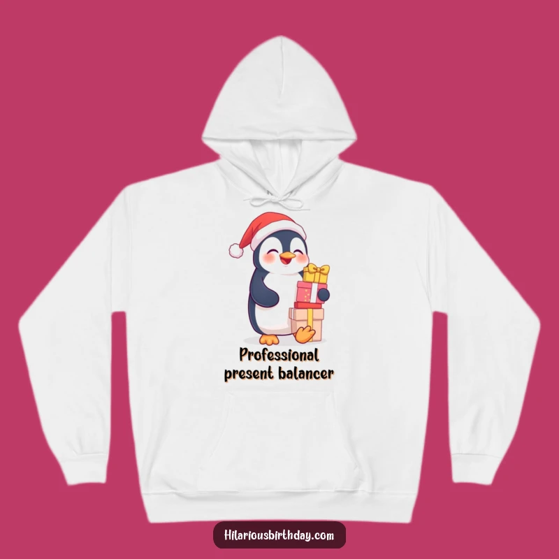 Funny Penguin Hoodie: Cozy Giggling Bird with Gifts, Ultimate Humorous Comfort Wear