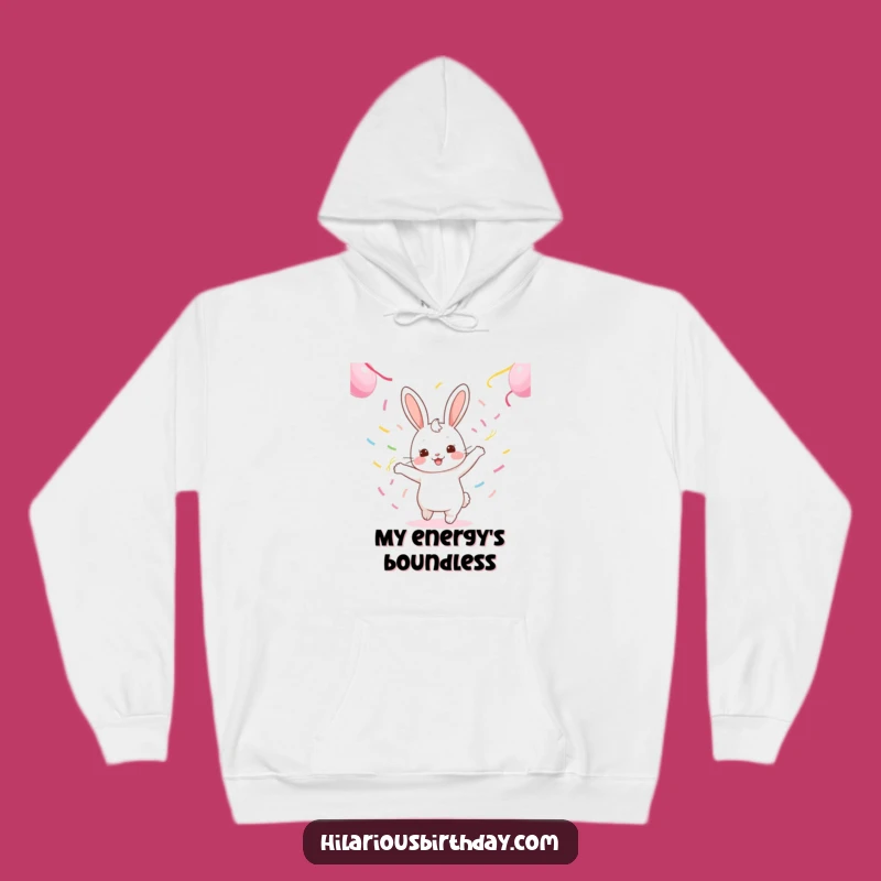 Cozy Kawaii Rabbit Dance Hoodie Funny Gift: Warm & Merry!